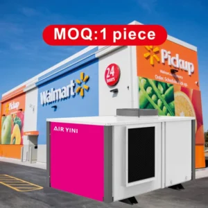 5 Tons 10 Tons Rooftop Air Conditioner Heating Cooling Heat Pump Smart Central Air Conditioning Wifi for T3 Tropical Compressor