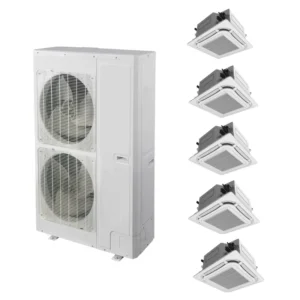 High Quality VRF Central Air Conditioner Fast Cooling Ceiling Mounted Air Conditioner 8 Way Cassette Air Conditioner