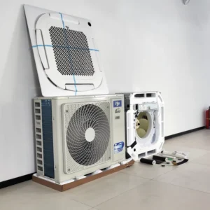 5HP Cool Air Conditioner R32 Cassette Air Conditioner 48000BTU DC Inverter 220V Smart WIFI Office Home AC