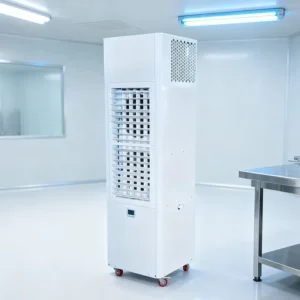 5HP High Airflow Portable Air Conditioner Movable AC Evaporative Cooler for Canteen Hall Warehouse Facility Indoor 380V50Hz