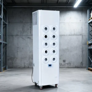 5HP Large Space Portable AC Unit Industrial Standing Air Conditioner Mobile Cooling System Indoor Floor Aircon Machine 380V