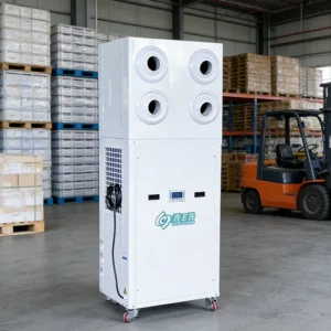 5Hp Heavy Duty Industrial Jet Flow AC Unit High Cooling Efficiency for Processing Workshops