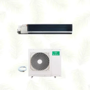 5Hp Residential Split Air Conditioners Hidden Inside the Ceiling 4Ton Cooling and Heating 48000Btu Slim Duct Air Conditioner