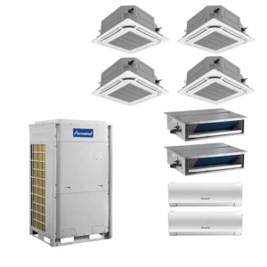60000Btu VRV VRF System Commercial Cassette Central Air Conditioner with Motor & Pump High Efficiency DC R410a Mini Vrv