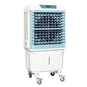 6000CMH Eco Friendly Energy Saving Portable Industrial Evaporative Air Cooler AC Motor Pump 1 Year Warranty for Warehouse Use