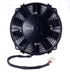 7.5inch 24V Condenser Fan 400 M h 100 Pa Static Pressure IP67 Protection 3500 RPM Air Conditioner Cooling IATF16949
