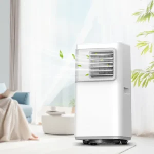 8000 BTU Portable Cooling Heating Mobile AC Hotel Room Air Conditioner for Household