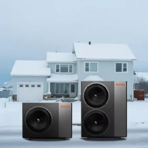 9.5kW To 18.5kW 220V 380V High Efficiency DC Inverter Air Energy Heat Pump R290 Air To Water Heat Pump Monoblock