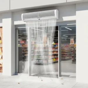 900 mm Wall Mounted Remote Control Air Curtain