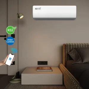 9000 12000 18000 24000Btu Low Noise Cooling Heating Split Wall Mounted Wifi Air Conditioner