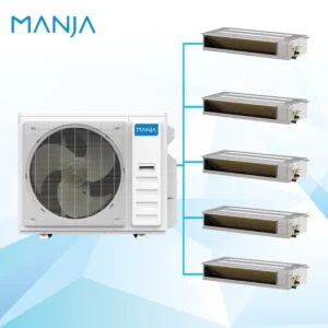 9000 12000 18000Btu R32 Cooling and Heating Home Appliances Multiple Ductless Multi Zone System Air Conditioners