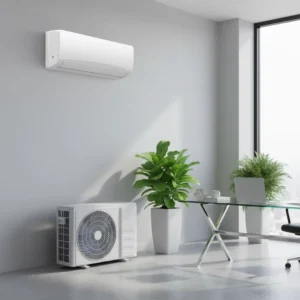 9000BTU Compact Wall Mounted Air Conditioner Frequency Conversion Energy Saving Low Noise Air Conditioner