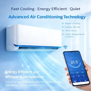 9000BTU Inverter Cooling and Heating EU Standard Split Air Conditioner for Household Use