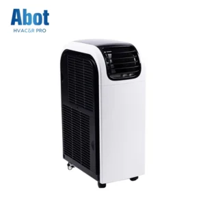 9000BTU Portable Air Conditioner LED Lamp Remote Control Easy Installation Variable Frequency for Gas Electric Household