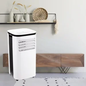 9000BTU Portable Electric Air Conditioner Cooling and Heating with Remote Control for Home and Hotel Use