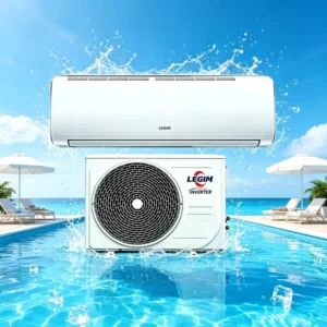 9000BTU Split AC Air Conditioner Inverter Wall Mounted Cooling Only Smart Control Energy Saving for Home Office