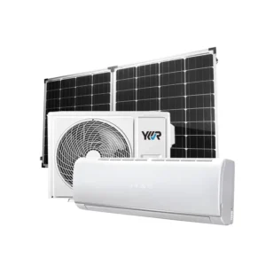 AC DC Hybrid Solar Inverter AC Air Conditioner 12000BTU Solar Panel Powered