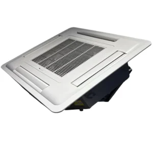AC Electric Cassette Fan Coil Unit with Water Cooled Ceiling Chilled Cooling Air Filter Pump for Hotels 220V Operating Voltage