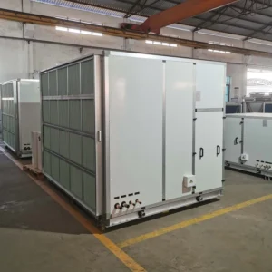 AHU Customization R-410A Chilled Water Dx Type Central Air Conditioning System Modular Design Air Handling Unit