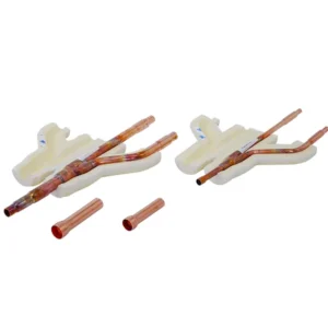 Air Condition Copper Branch Pipe for Red Tubing Copper Pipe Branch for Vrf Air Conditioner Vrf Piping