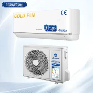 Air Conditioner 18000BTU Fast Heating Aire Acondicionado Mini Split AC App Control Low Noise HVAC System