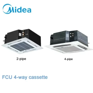 Air Conditioner Ceiling Mounted Cassette Type Chilled Water FCU Fan Coil Unit