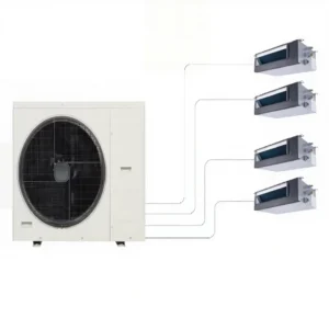 Air Conditioner Light Commercial Central DC Inverter VRF Eco Friendly High Efficiency Durable Multi Split R410A Low 3