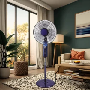 Air Conditioners Pedestal Fan 16 Inch Stand Fan with Plastic As Blade