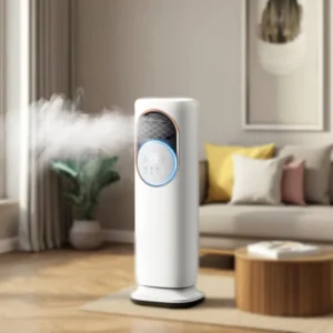 Air Cooler Fan Mist Water Cooling Air Conditioner Fan with Remote Control Room Spray Humidifier Fan Heater