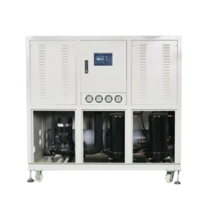 Air Handling Unit AHU with AC Motor and Pump Fresh Air Ventilation for Commercial Building Roof Chiller Installation