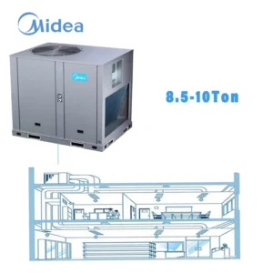 Brand VRF System Wide Operation Range 35kw 10ton Cooling Only R410A Rooftop Packaged Unit air Conditioner for Hypermarkets
