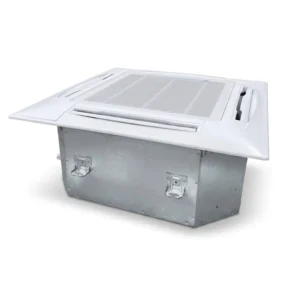 CE Certified 4 Way Cassette Fan Coil Unit 340 2380 M³ h Ceiling Concealed Chilled Water FCU for Hotel Office