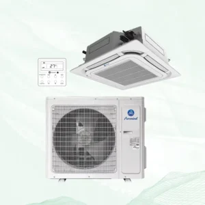 Cassette Air Conditioner 18000Btu 24000Btu Inverter Ceiling Air Conditioning Unit Heat Pump Fan Coil Unit Wifi