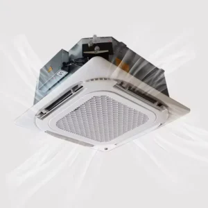 Cassette Fan Coil Unit ABS Panel Air Conditioner