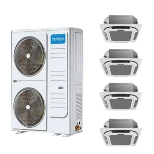 Cassette Fixed Speed On off Cooling Only Acondicionadores De Aire Split Ac Units System WiFi USB Aio Cooler Quadruple Connection