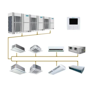 Cassette Indoor Cooling Air Handling Unit Ceiling AC for Home Concealed Ducted Type 14 VRF VRV System Air Conditioner