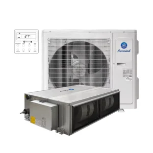 Ceiling Concealed Duct Split Type Air Conditioners 18000~36000Btu Fan Coil Indoor Unit for Central Air Conditioning HVAC