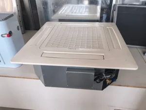 Ceiling Mounted 4 Way Cassette Chilled Water Fan Coil Unit Quiet Energy Efficient Air Conditioning for Commercial Use