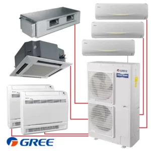 Ceiling Split Mounted Multi VRV VRF Inverter AC Unit Central Airconditioner System