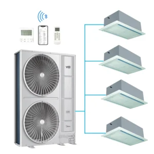Ceiling Type 2 Way Cassette Air Conditioner Home HVAC System Air Conditioner