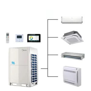 Ceiling VRF Cassette Ducted Fan Coil Unit Split Rotary Screw Compressor 5ton DC Central Air Conditioner