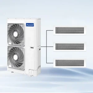 Central AC Inverter 10KW 14KW 16KW VRF Air Conditioners Outdoor Unit Match With Cassette Duct Wall Mounted Fan Coil Unit