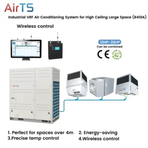 Climate Control VRF System Cabinet Air Conditioner 33kW Cooling Capacity Low Maintenance Cost for Factory Industrial