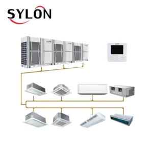 Commercial Cooling VRV and VRF Conditioning Central Manufacturers HVAC System Ducted Split VRF Air Conditioner DC
