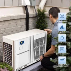 Commercial Home Central Air Conditioner VRF VRV System 30 Ton Inverter AC 144000 BTU Cooling Capacity
