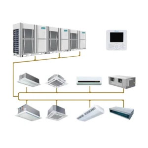 Commercial Indoor Ceiling Mini Cooling VRV VRF AC Units Conditioning Central HVAC System Ducted Split VRF Air Conditioner