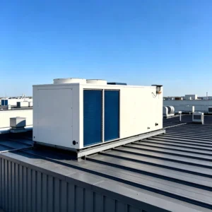 Commercial Industrial Rooftop Packaged AC Unit (RTU) with Air Handling Function for Hotel Hospital Customized Size