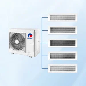 Commercial Mini Zones VRF VRV AC Units 24000 30000 Btu Ducted Split HVAC System Central Air Conditioner DC Fan
