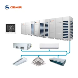 Commercial Residential Inverter VRF Air Conditioner Central VRV Ceiling Mount Duct Type Cooling Function Core Motor Split