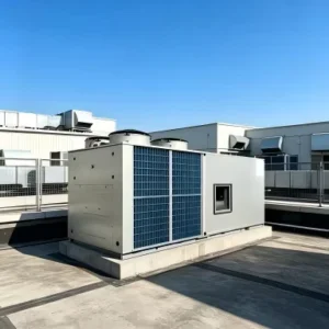 Commercial Rooftop Packaged HVAC Unit Industrial Air Conditioner with AHU and PLC Control for Hotels and Hospitals